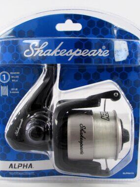 NEW Shakespeare Alpha 70 Fishing Reel Alpha® Spinning Reel Sealed